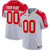 Custom Ohio State Buckeyes Football Alternate Grey Gold Version Jersey - All Stitched