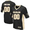 Colosseum Black Colorado Buffaloes Max Power Football Custom Jersey - All Stitched