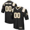 Colosseum Black Colorado Buffaloes Foos Ball Football Custom Jersey - All Stitched