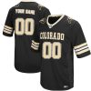 Colosseum Black Colorado Buffaloes "Hail Mary II" Football Custom Jersey - All Stitched