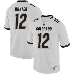 Travis Hunter Colorado Buffaloes College Football White Game Jersey - All Stitched