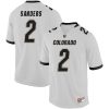 Shedeur Sanders Colorado Buffaloes College Football White Game Jersey - All Stitched