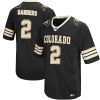 Shedeur Sanders Colosseum Black Colorado Buffaloes "Hail Mary II" Football Custom Jersey - All Stitched