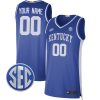 Kentucky Wildcats College Basketball Limited Retro Jersey - Royal