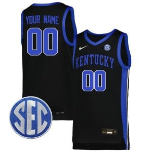 Kentucky Wildcats College Basketball Icon Jersey - Black