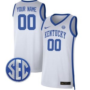 Kentucky Wildcats College Basketball Limited Jersey - White