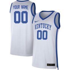 Alternative view of Kentucky Wildcats College Basketball Limited Jersey - White