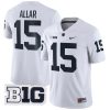 Drew Allar Penn State Nittany Lions College Football White Game Jersey - All Stitched