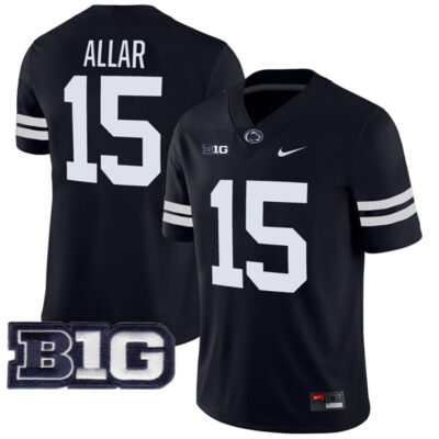 Drew Allar Penn State Nittany Lions College Football Black Limited Jersey - All Stitched