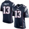 Taylor Swift New England Patriots Gillette Stadium Show Navy Jersey - All Stitched