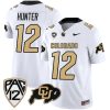Travis Hunter Colorado Buffaloes College Football White Game Jersey - All Stitched