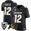 Travis Hunter Colorado Buffaloes College Football All Black Game Jersey - All Stitched