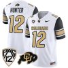 Travis Hunter Colorado Buffaloes College Football Alternate Black Sleeve Jersey - All Stitched