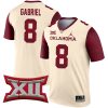 Dillon Gabriel Oklahoma Sooners College Football Natural Legend Stitched Jersey - Cream