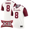 Dillon Gabriel Oklahoma Sooners College Football Natural Legend Stitched Jersey - White
