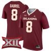 Dillon Gabriel Oklahoma Sooners College Football Natural Legend Stitched Jersey - Crimson