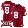 Dillon Gabriel Oklahoma Sooners College Football Alternate Game Stitched Jersey - Crimson