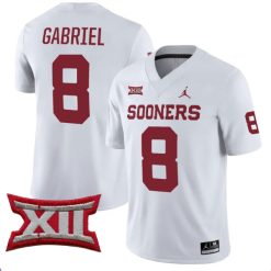 Dillon Gabriel Oklahoma Sooners College Football Stitched Jersey - White