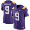 Joe Burrow LSU Tigers Football Purple Home Jersey - All Stitched