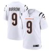 Joe Burrow #9 Cincinnati Bengals White Game Jersey - All Stitched
