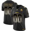 Dallas Cowboys "Arch Smoke" Black Custom Jersey - All Stitched