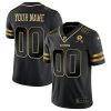 Dallas Cowboys "Gold Series" Black Gold Limited Edition Custom Jersey - All Stitched