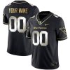 Custom West Virginia Mountaineers Football Black Limited Jersey - All Stitched