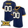 West Virginia Mountaineers College Football "The Cut" Custom Jersey - All Stitched