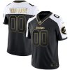 Pittsburgh Steelers Gold Series Alternate Black Custom Jersey - All Stitched
