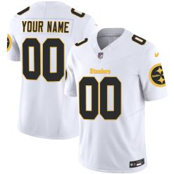 Pittsburgh Steelers F.U.S.E Limited White Custom Jersey - All Stitched