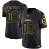 Pittsburgh Steelers Black Vapor Limited Custom Jersey - All Stitched