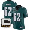 Jason Kelce Philadelphia Eagles Midnight Green Vapor Limited Jersey - All Stitched