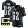 Jason Kelce Philadelphia Eagles Black Vapor Limited Jersey - All Stitched