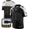 Jason Kelce Philadelphia Eagles Throwback Gold Series Alternate Black Gold Jersey - All Stitched