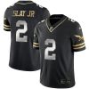 Darius Slay Jr. Philadelphia Eagles Throwback Gold Series Black Limited Jersey - All Stitched