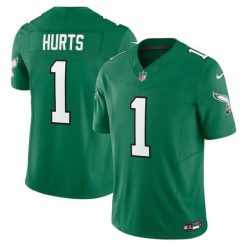 Jalen Hurts Philadelphia Eagles Kelly Green Vapor F.U.S.E Limited Jersey - All Stitched
