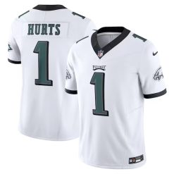 Jalen Hurts Philadelphia Eagles White Vapor F.U.S.E Limited Jersey - All Stitched