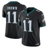 A.J. Brown Philadelphia Eagles Black Vapor F.U.S.E Limited Jersey - All Stitched