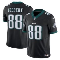 Dallas Goedert Philadelphia Eagles Black Vapor F.U.S.E Limited Jersey - All Stitched