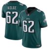 Jason Kelce Philadelphia Eagles Midnight Green Vapor F.U.S.E Limited Jersey - All Stitched