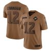 Randall Cunningham Philadelphia Eagles 2023 Salute To Service Jersey Brown - All Stitched