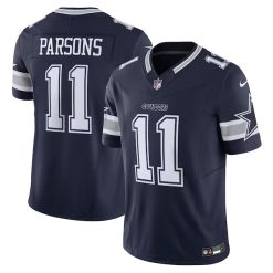Micah Parsons Dallas Cowboys Navy Vapor F.U.S.E Limited Jersey - All Stitched
