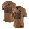 CeeDee Lamb Dallas Cowboys Brown 2023 Salute To Service Jersey - All Stitched