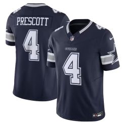 Dak Prescott Dallas Cowboys Navy Vapor F.U.S.E Limited Jersey - All Stitched