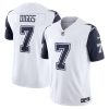 Trevon Diggs Dallas Cowboys White Vapor F.U.S.E Limited Jersey - All Stitched