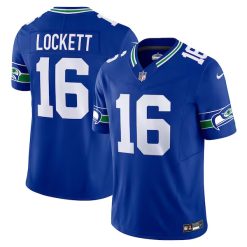 Tyler Lockett Seattle Seahawks Royal Vapor F.U.S.E Limited Jersey - All Stitched