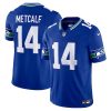 DK Metcalf Seattle Seahawks Royal Vapor F.U.S.E Limited Jersey - All Stitched