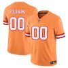 Custom Tampa Bay Buccaneers Creamsicle Throwback Vapor F.U.S.E Jersey - All Stitched