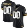 Custom Tampa Bay Buccaneers Black Throwback Vapor F.U.S.E Limited Jersey - All Stitched