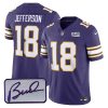 Justin Jefferson Minnesota Vikings Purple Vapor F.U.S.E Limited Jersey - All Stitched